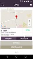 L Taco Mexican Cafe ポスター