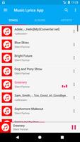Music Lyrics  App,song Lyrics,Find lyrics, song ポスター