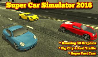 Supercar Simulator 3D Affiche