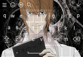 Keyboard For Death Note captura de pantalla 1