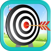 Bow and Arrow archery of tiny shooting target game