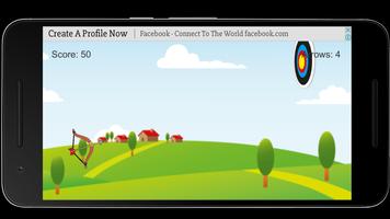 Bow and Arrow archery of tiny shooting target game screenshot 2