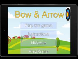 Bow and Arrow archery of tiny shooting target game imagem de tela 3