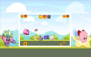 Kirby Go Run Adventure Game स्क्रीनशॉट 1