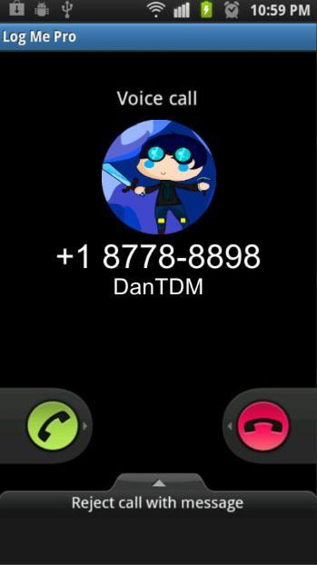Call From Dantdm Prank For Android Apk Download - dantdm messaged me prank roblox