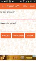 English to Yoruba and Yoruba t 截圖 1