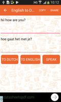 English to Dutch and Dutch to English Translator capture d'écran 3