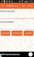برنامه‌نما English to Galician Translator عکس از صفحه
