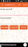 English to Galician Translator screenshot 1