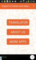 English to Italian & Italian to English Translator تصوير الشاشة 2