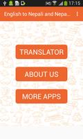 English to Nepali and Nepali to English Translator 포스터