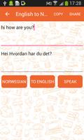 English to Norwegian Translator and Vice Versa screenshot 1