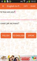 1 Schermata English to Polish and Polish to English Translator