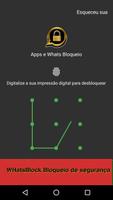 Bloquear Whats e Chat Bloqueio de Apps Privacidade ảnh chụp màn hình 1