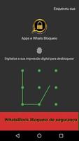 Bloquear Whats e Chat Bloqueio de Apps Privacidade screenshot 1