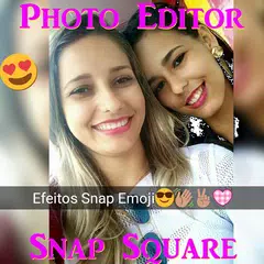 ❤ Desfocar Fundo Carinhas Efeitos Snap InstaSquare APK Herunterladen