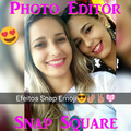❤ Desfocar Fundo Carinhas Efeitos Snap InstaSquare