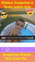 Foto Efeitos Como No Snap Texto e Carinhas Na Foto تصوير الشاشة 2