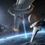 Weltraumkolonie Wallpaper