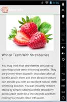 Tips to Whiten Teeth Poster