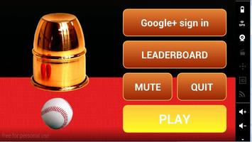Guess where the baseball الملصق