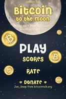 Bitcoin to the Moon poster