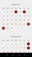 Calendar For Doctors - Simple Calendar capture d'écran 1