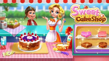 Poster Sweet Cake shop: Cook & Bakery