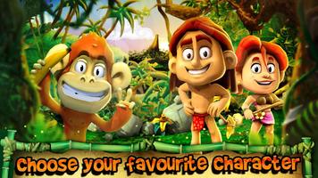 Jump Boy : Jungle Adventure الملصق