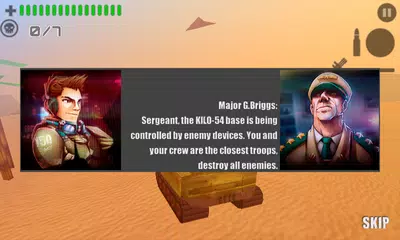 Скачать Tank Battle 3D: Desert Titans APK