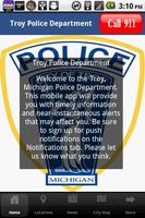 Troy Police Department Affiche