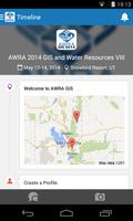 AWRA GIS Conference पोस्टर