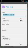 Folder Tag CIFS Service screenshot 2