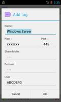 Folder Tag CIFS Service Ekran Görüntüsü 2