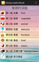 Chinese Useful Words poster