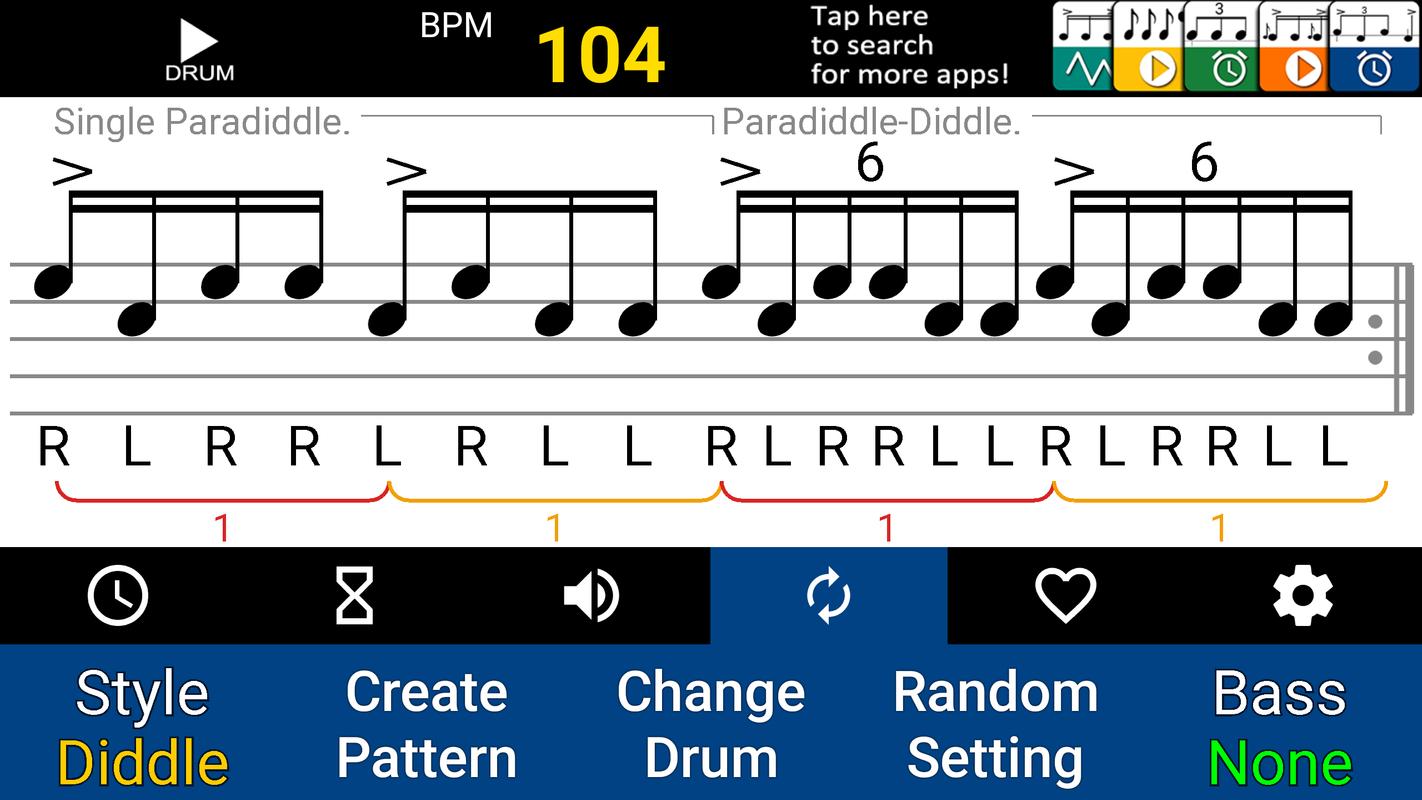 Ritmo de batería metrónomo for Android - APK Download