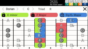 برنامه‌نما Guitar Chord Helper عکس از صفحه