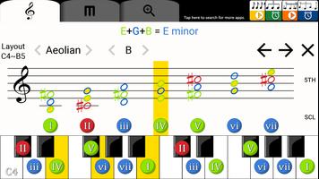 Piano Chord Helper الملصق