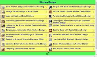 Kitchen Design imagem de tela 2