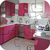 Kitchen Puzzle for Girls FREE ikona