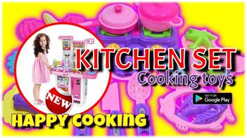 Kitchen Set Cooking Toys Plakat