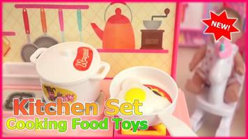 Kitchen Set Cooking Food Toys تصوير الشاشة 3