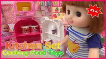 Kitchen Set Cooking Food Toys imagem de tela 2