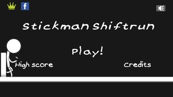 Stickman Shiftrun-poster