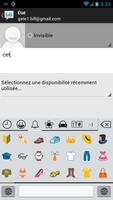 Dictionnaire français- Clavier Emoji capture d'écran 3