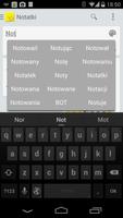 برنامه‌نما Polish Dictionary - Emoji Keyboard عکس از صفحه