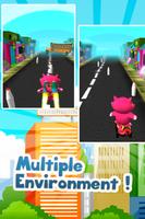 Kitty Jetpack 3D: Reckless Run ảnh chụp màn hình 1
