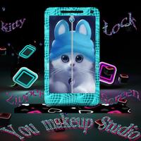 Kitty Zipper Screen Lock تصوير الشاشة 2