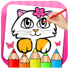 Kitty Coloring Game 圖標