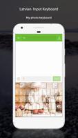 Latvian Input Keyboard capture d'écran 1